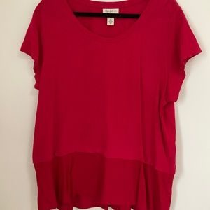 Red tunic 2x